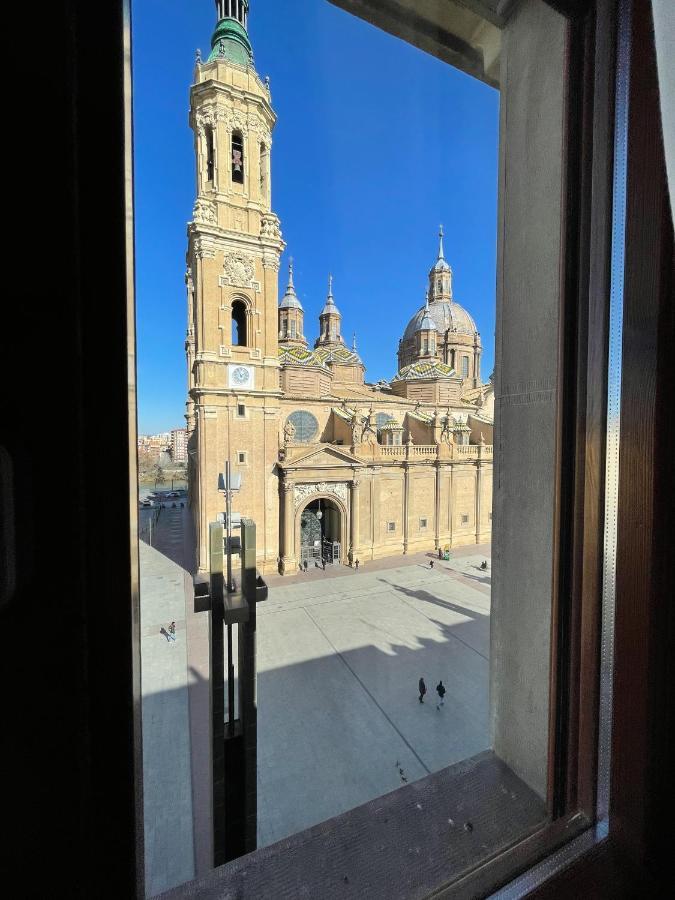 דירות סרגוסה Az El Balcon A La Basilica II - Vistas Inmejorables A La Basilica Del Pilar! מראה חיצוני תמונה